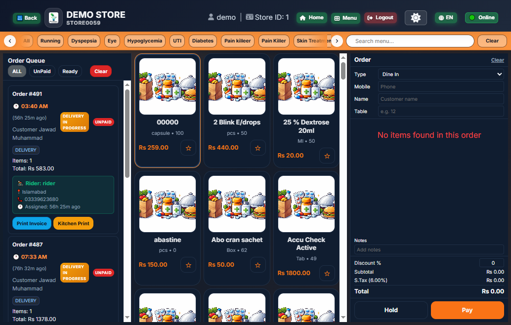 Point of Sale
